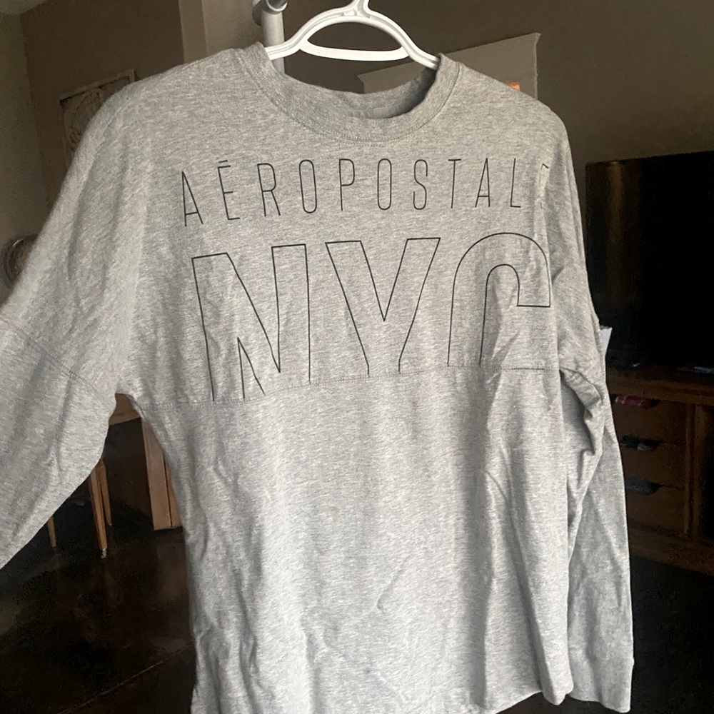 Aeropostale Gray Long Sleeve XS Women’s